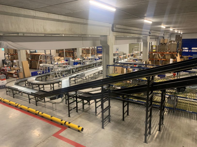 Toyota Material Handling i Interroll automatyzują centrum dystrybucyjne Imnasa w Hiszpanii